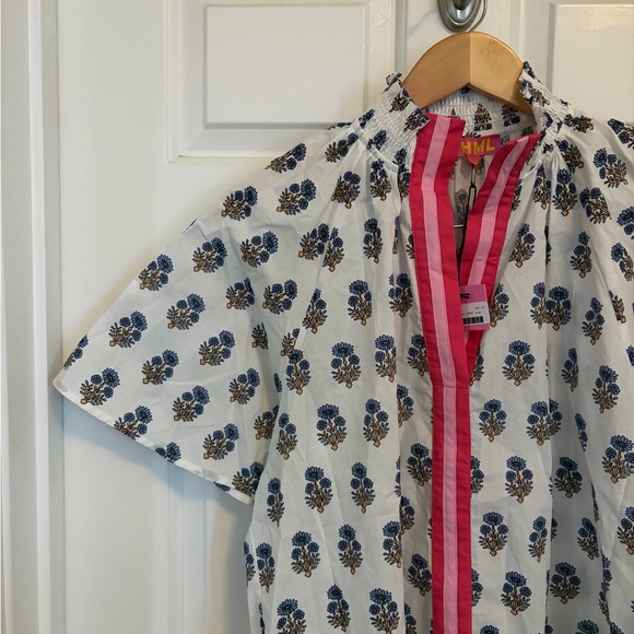 New NWT THML Lauren Blouse Large - Picture 9 of 10